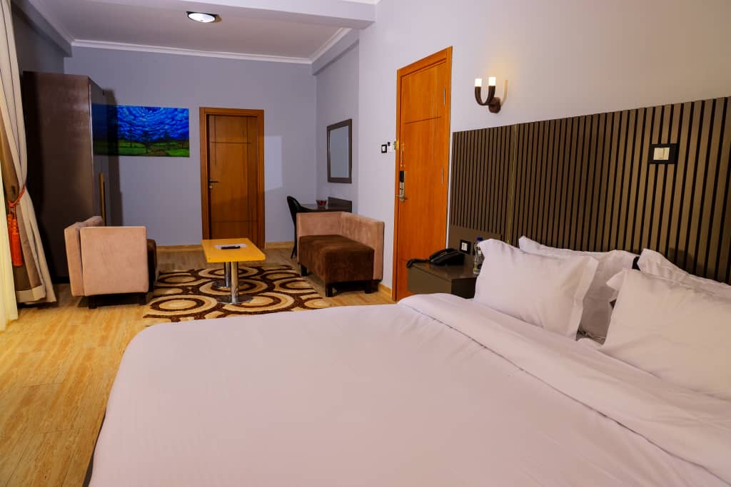 Deluxe suite living area