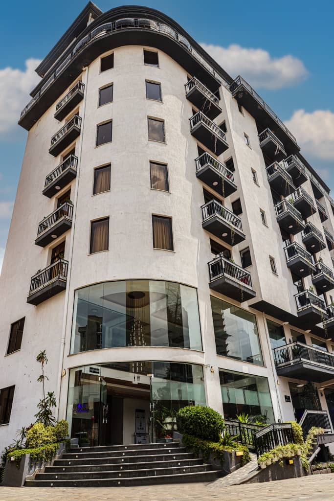 Hotel exterior front view